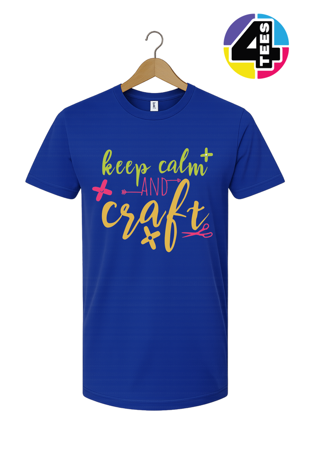 Keep Calm and Craft Tee