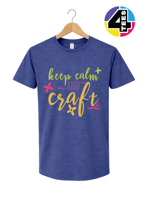 Keep Calm and Craft Tee