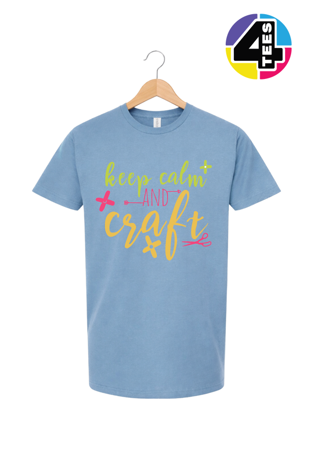 Keep Calm and Craft Tee