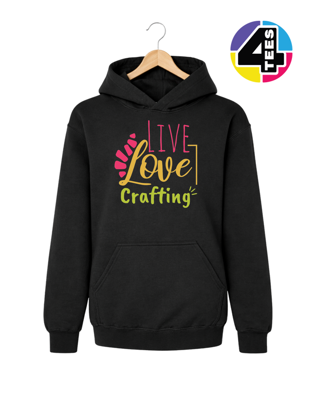Live Love Crafting Youth Hoodie