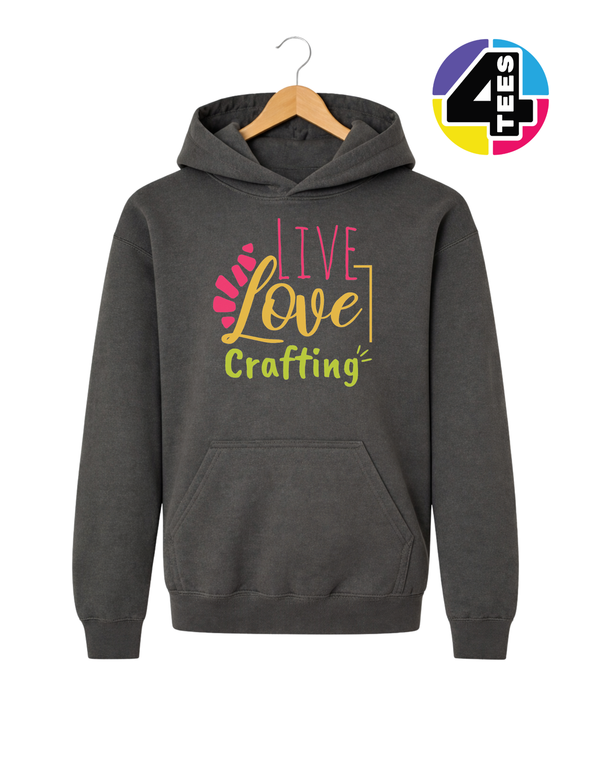 Live Love Crafting Youth Hoodie