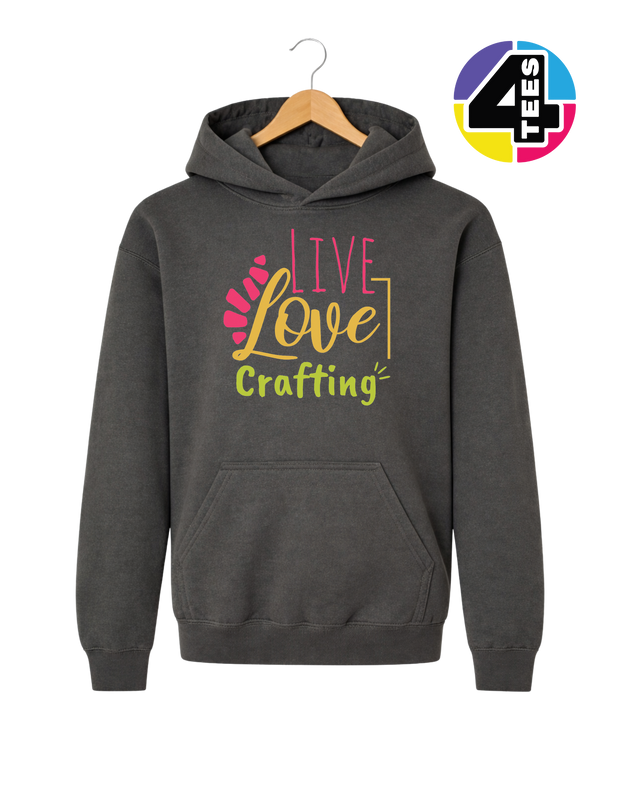 Live Love Crafting Youth Hoodie