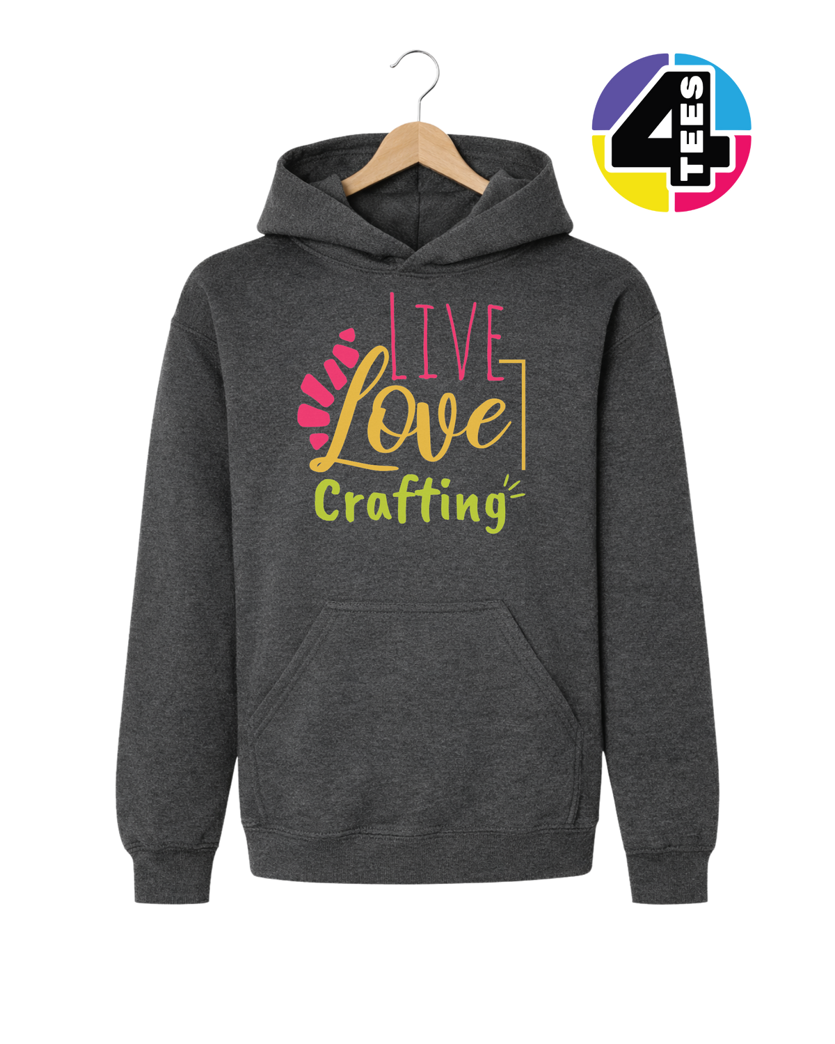 Live Love Crafting Youth Hoodie