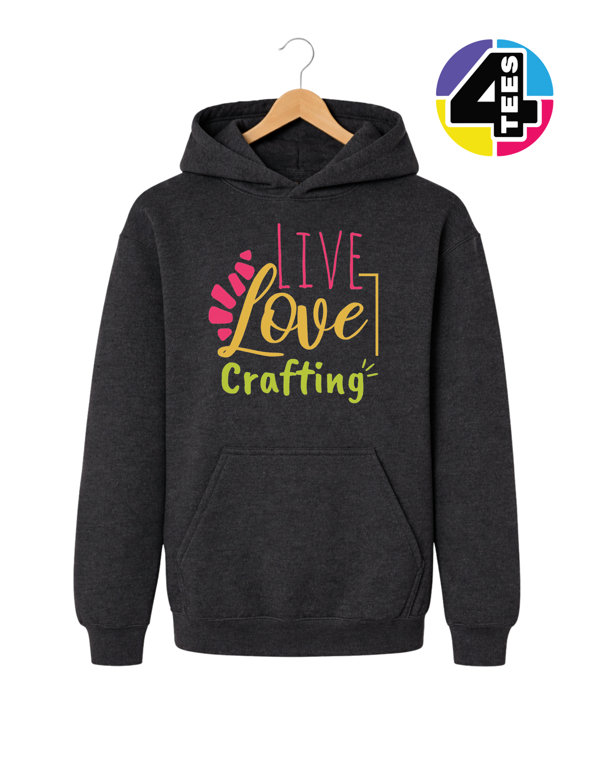 Live Love Crafting Youth Hoodie