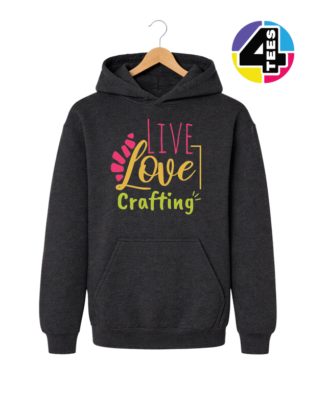 Live Love Crafting Youth Hoodie