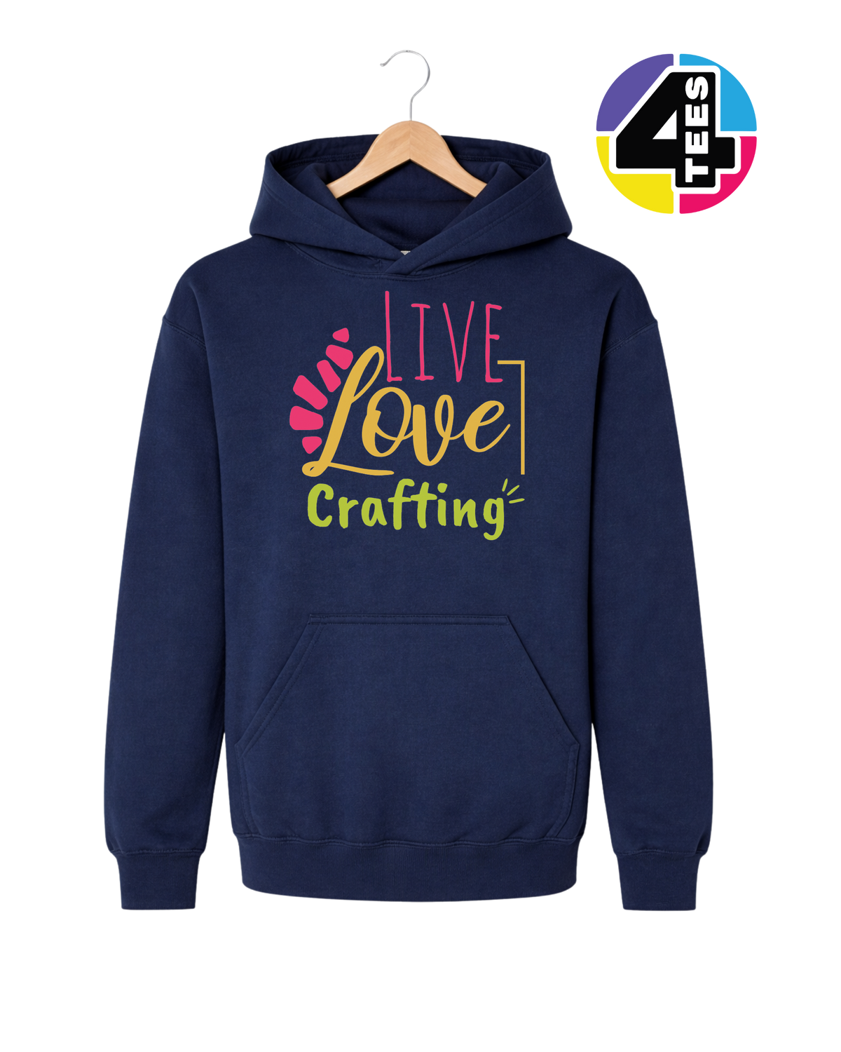 Live Love Crafting Youth Hoodie