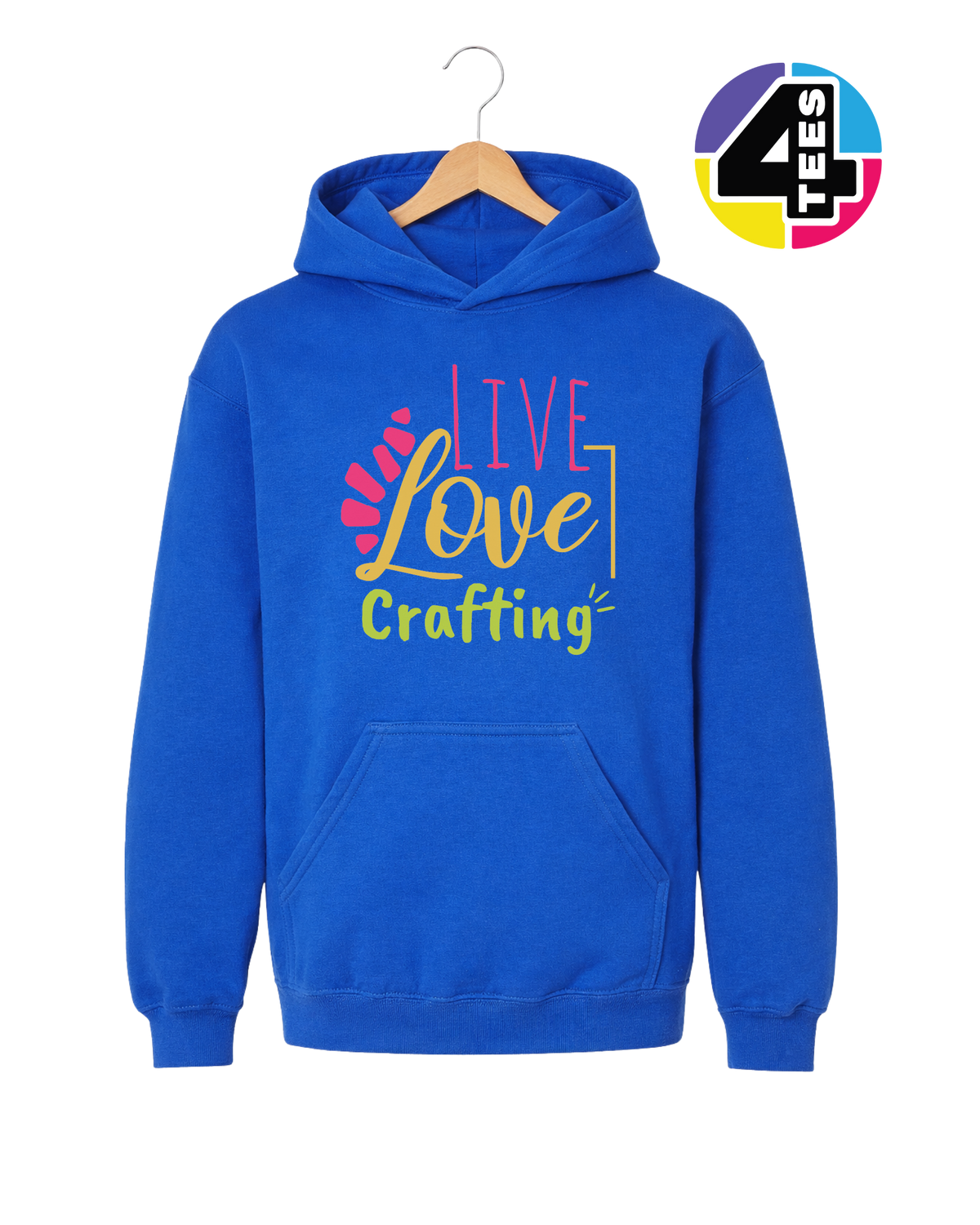 Live Love Crafting Youth Hoodie
