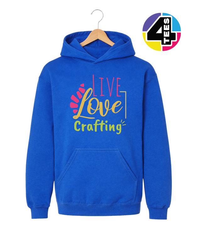 Live Love Crafting Youth Hoodie