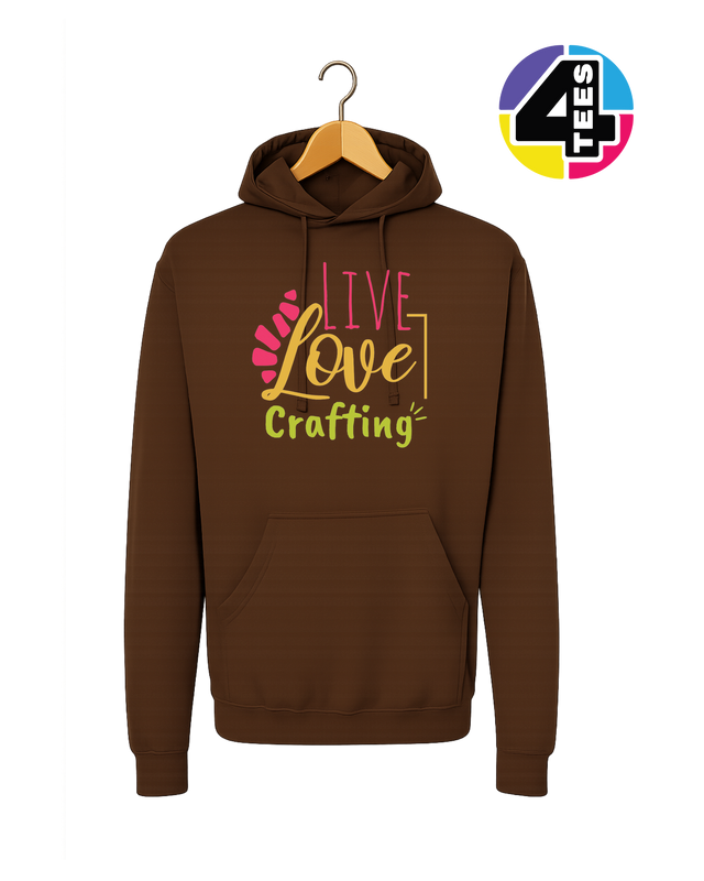 Live Love Crafting Hoodie