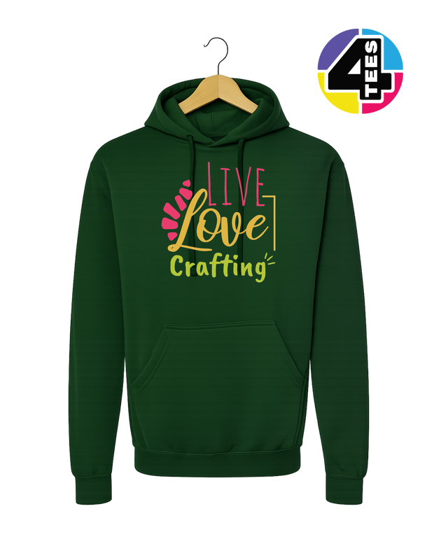 Live Love Crafting Hoodie