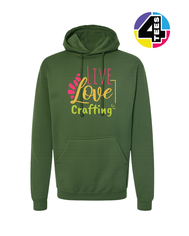 Live Love Crafting Hoodie