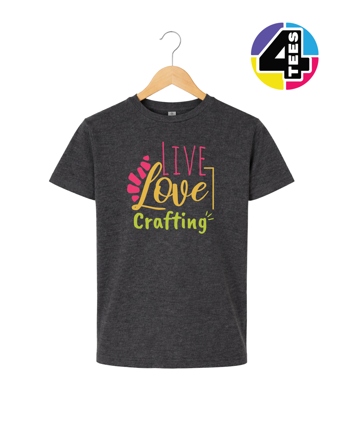 Live Love Crafting Youth Tee
