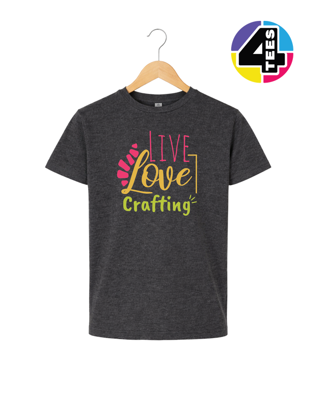 Live Love Crafting Youth Tee