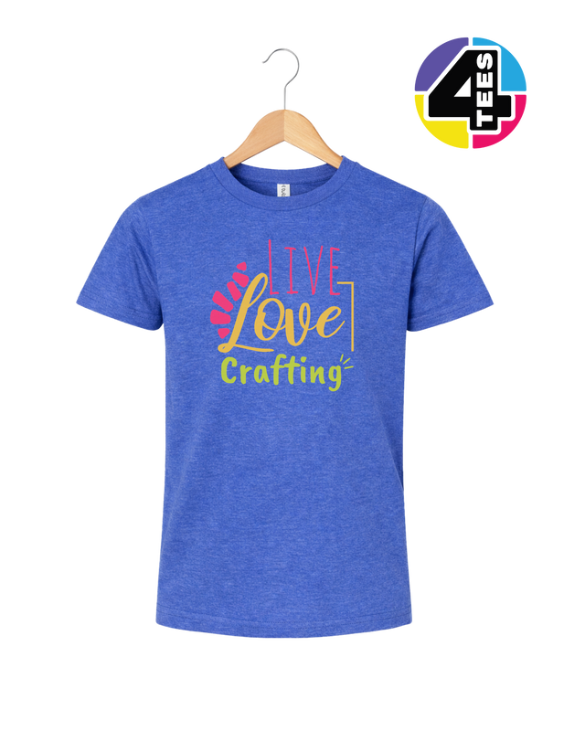 Live Love Crafting Youth Tee
