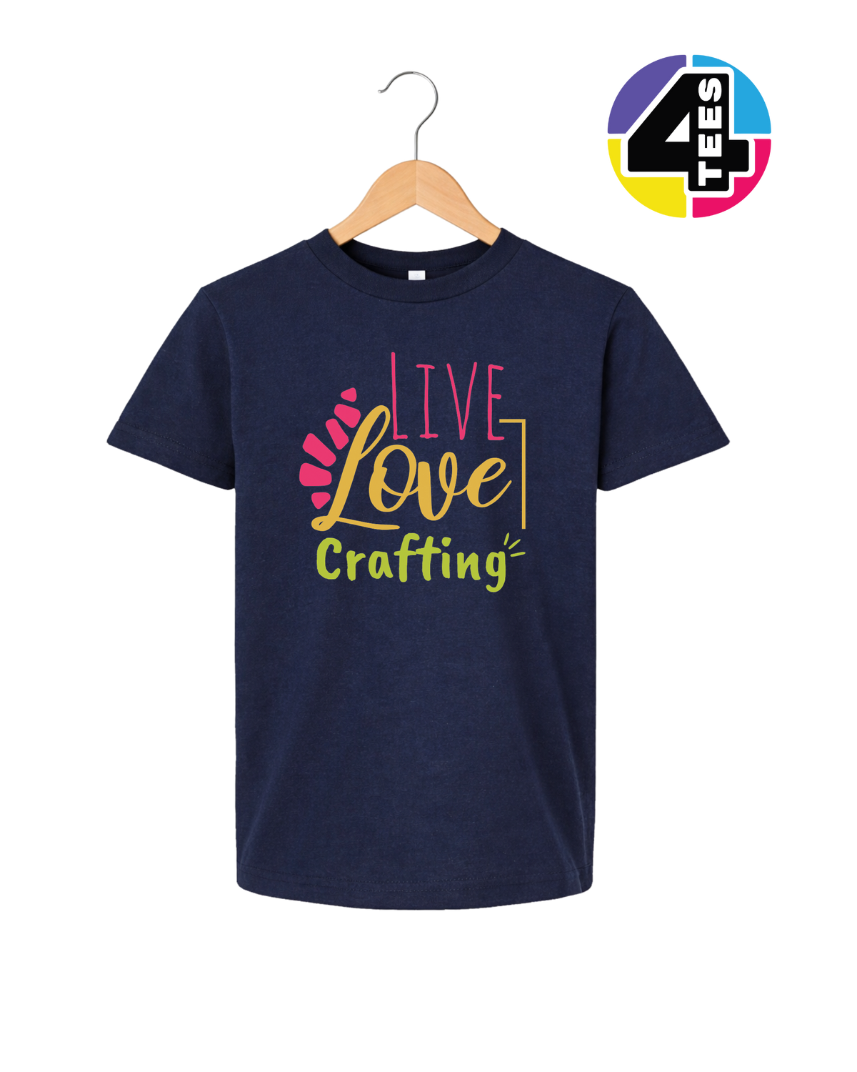 Live Love Crafting Youth Tee