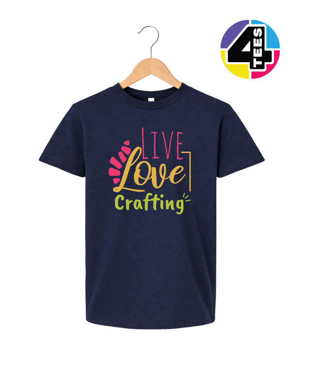 Live Love Crafting Youth Tee