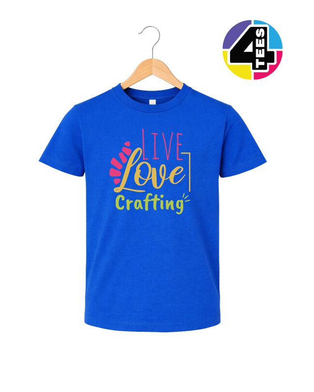 Live Love Crafting Youth Tee