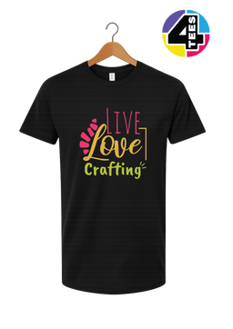Live Love Crafting Tee