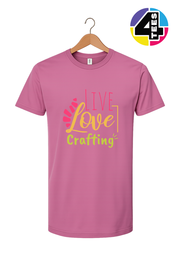 Live Love Crafting Tee