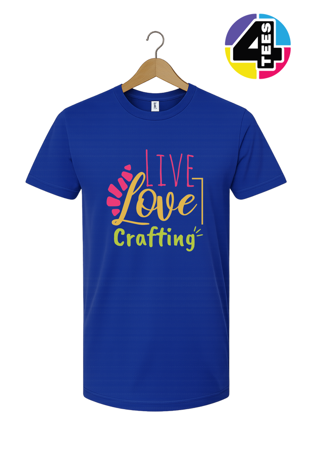 Live Love Crafting Tee