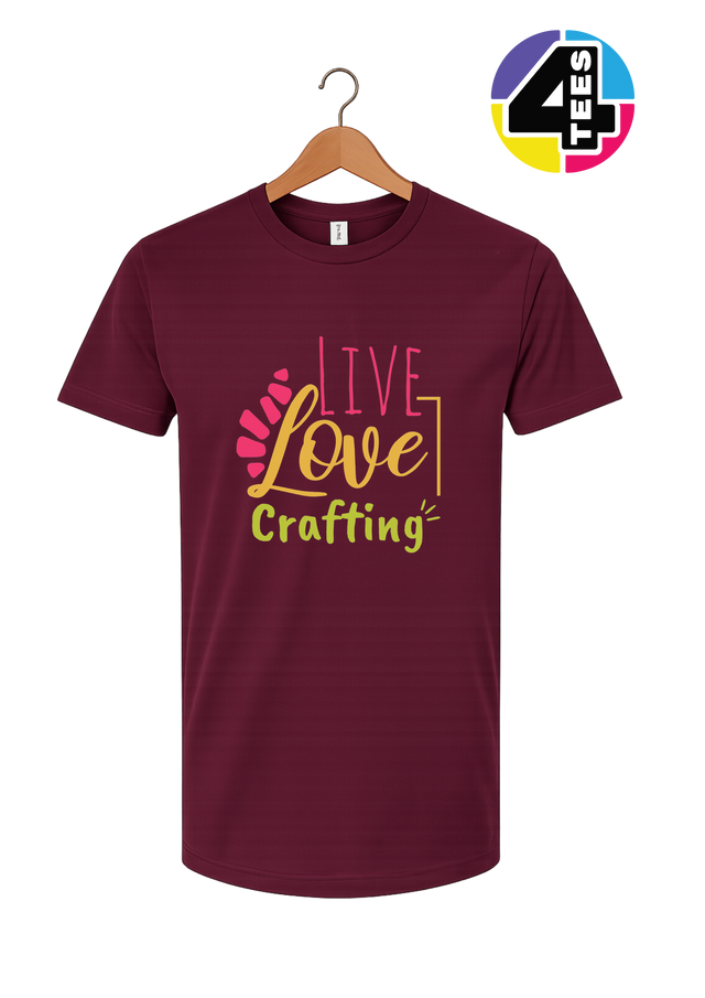 Live Love Crafting Tee