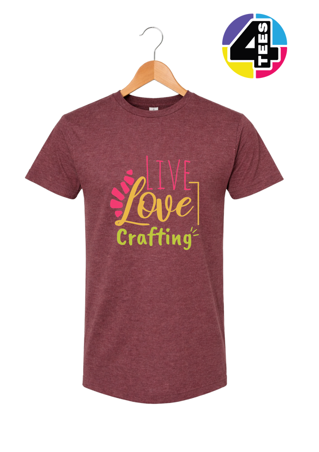 Live Love Crafting Tee