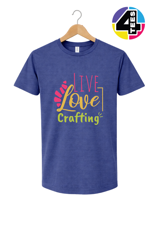 Live Love Crafting Tee