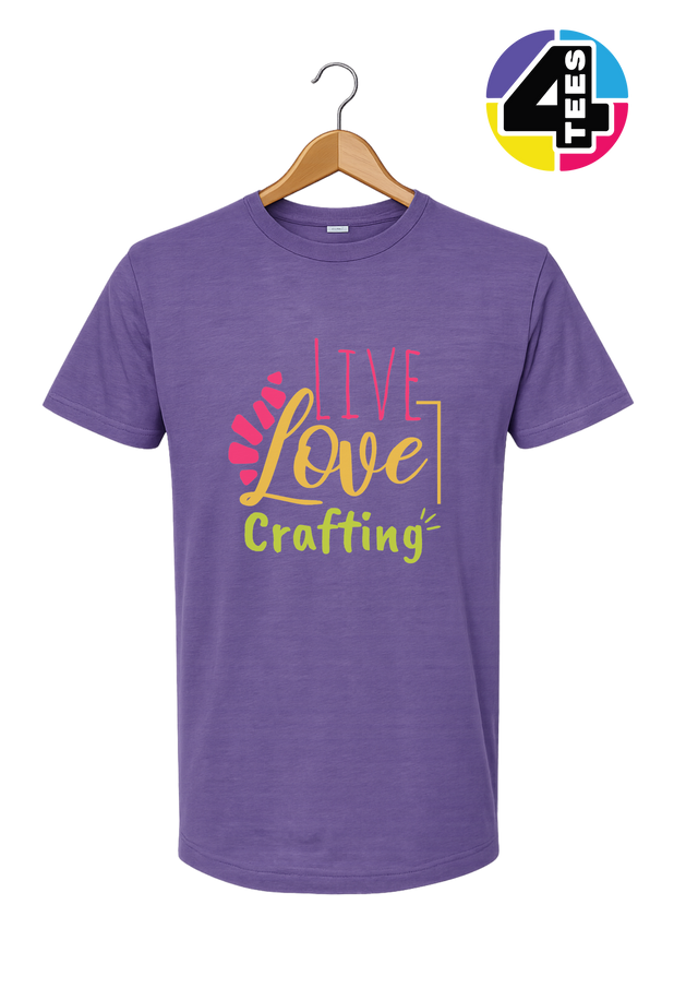Live Love Crafting Tee