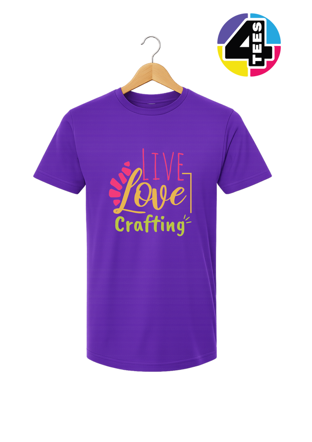 Live Love Crafting Tee