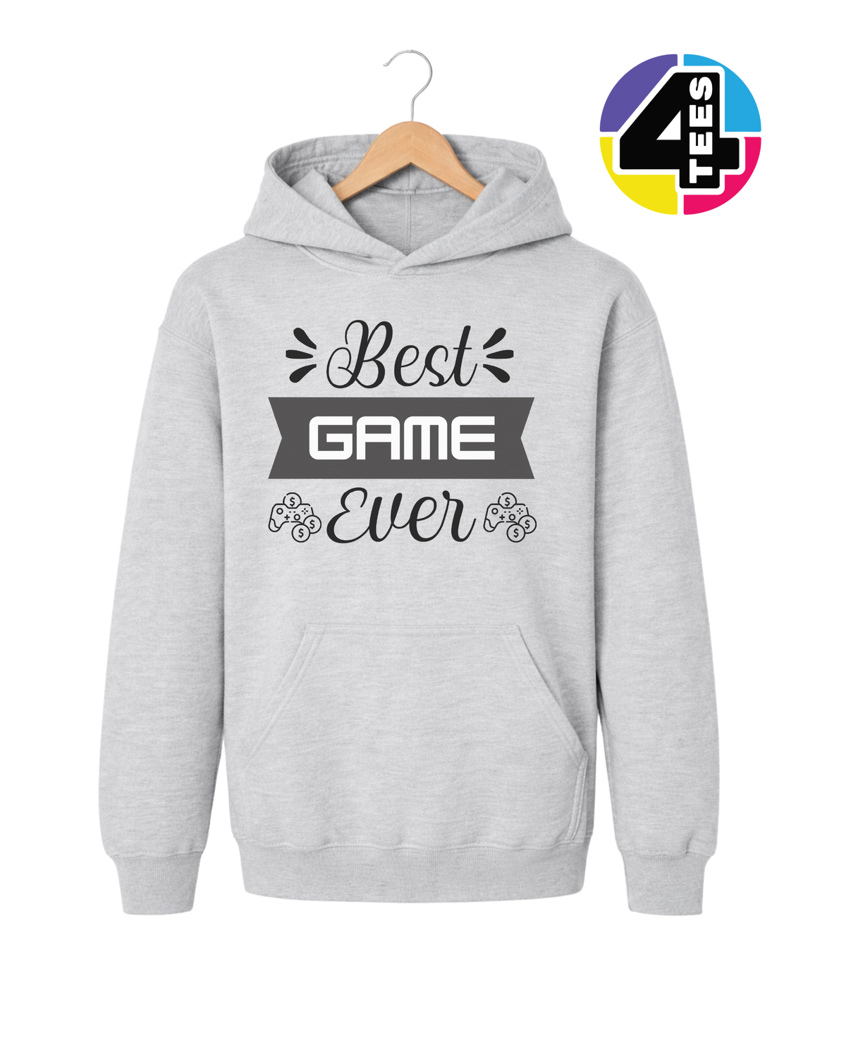 Game Time Banner Youth Hoodie