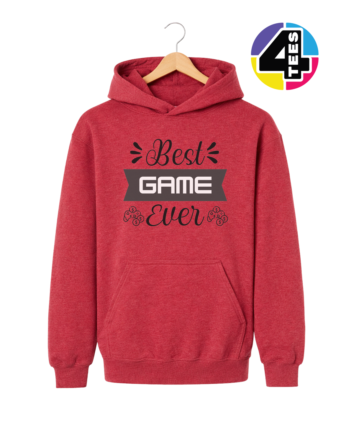 Game Time Banner Youth Hoodie