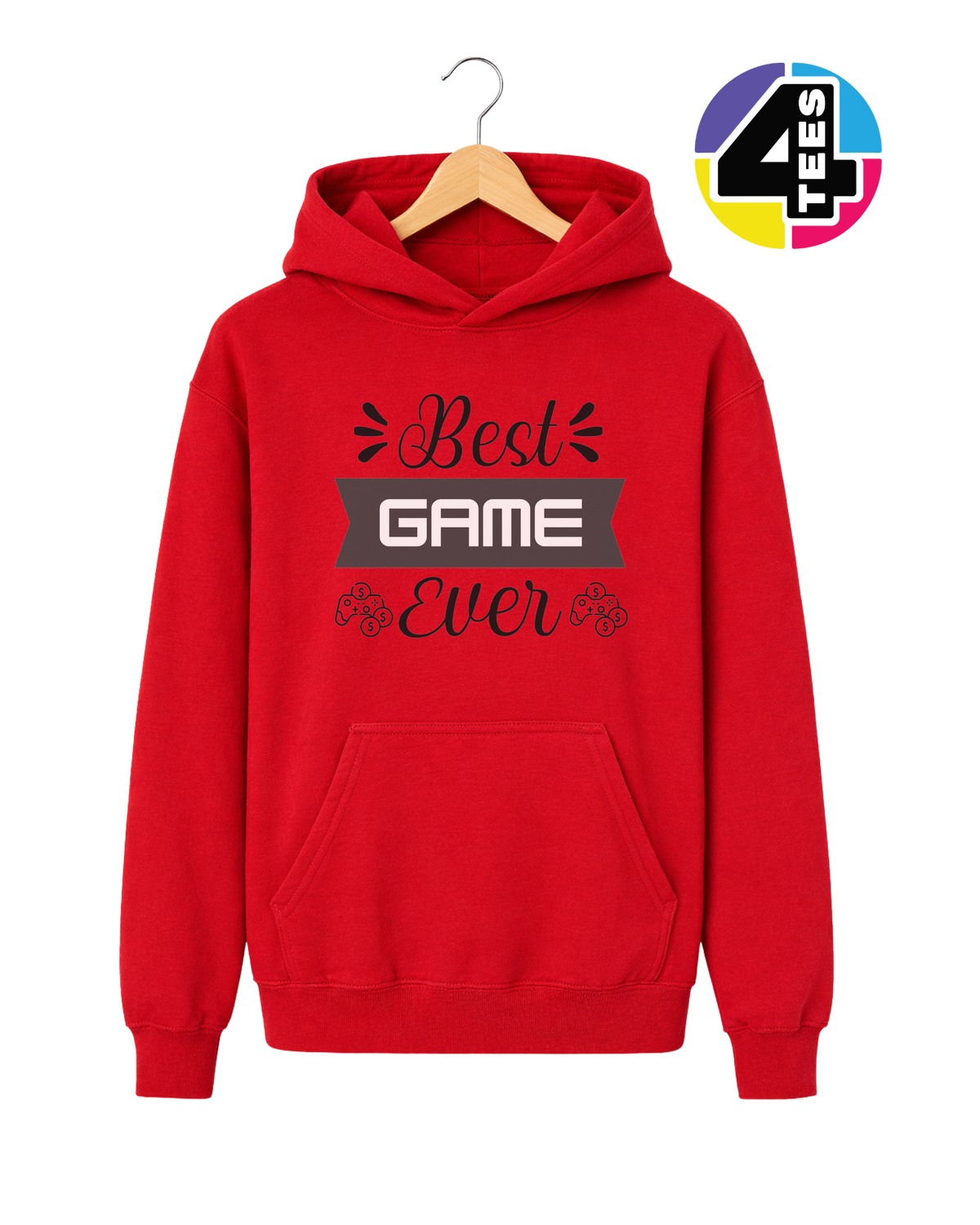Game Time Banner Youth Hoodie