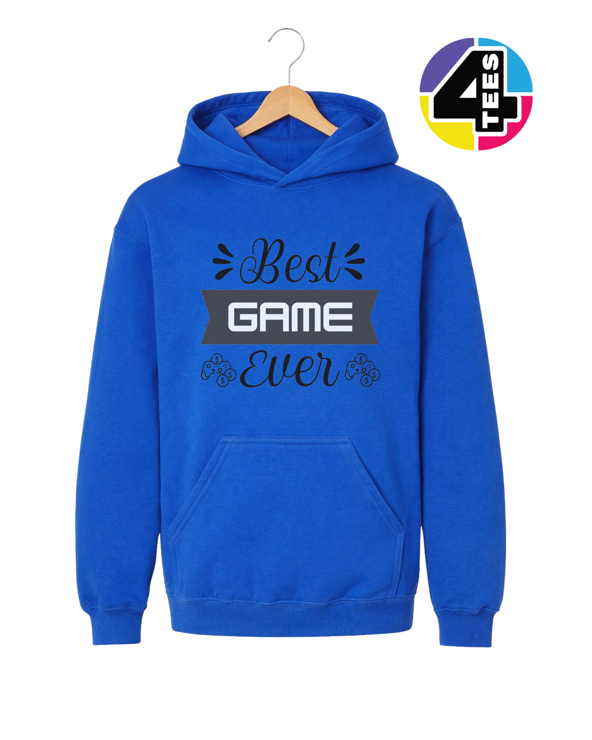 Game Time Banner Youth Hoodie