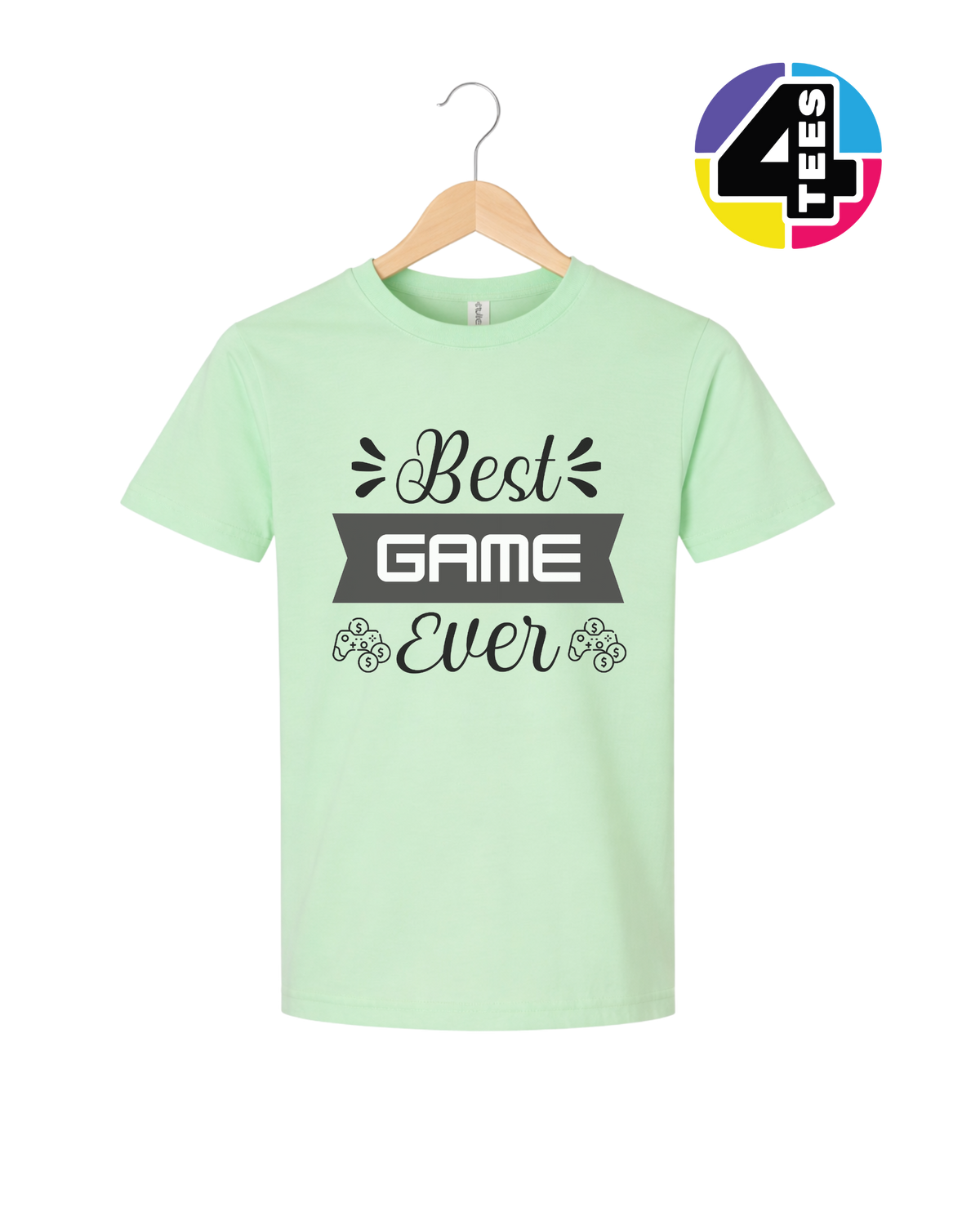 Game Time Banner Youth Tee