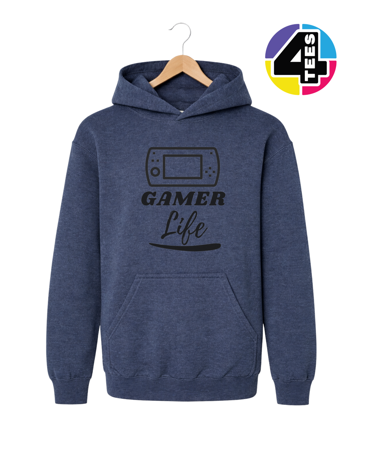 Pocket Pixel Player Youth Hoodie