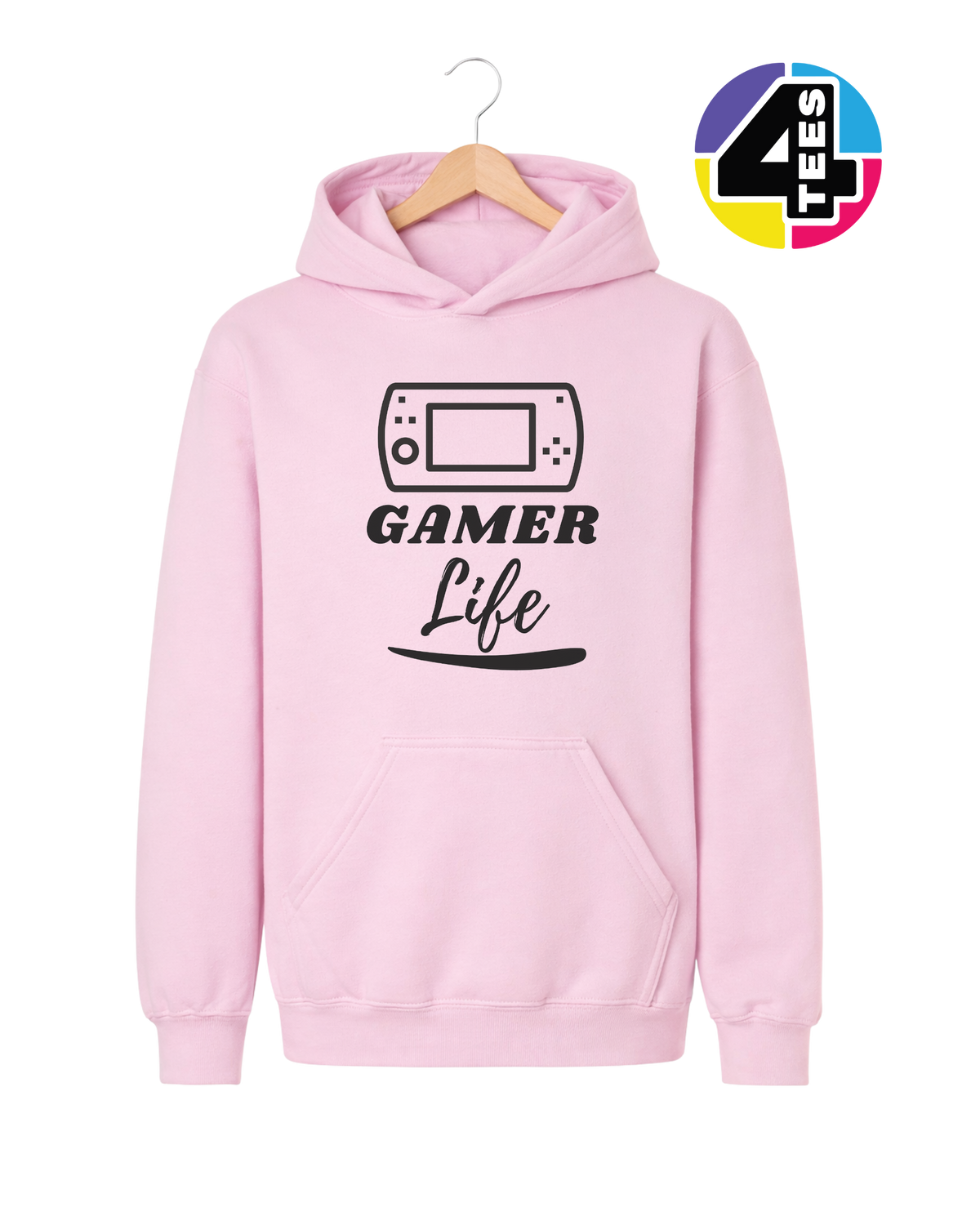 Pocket Pixel Player Youth Hoodie