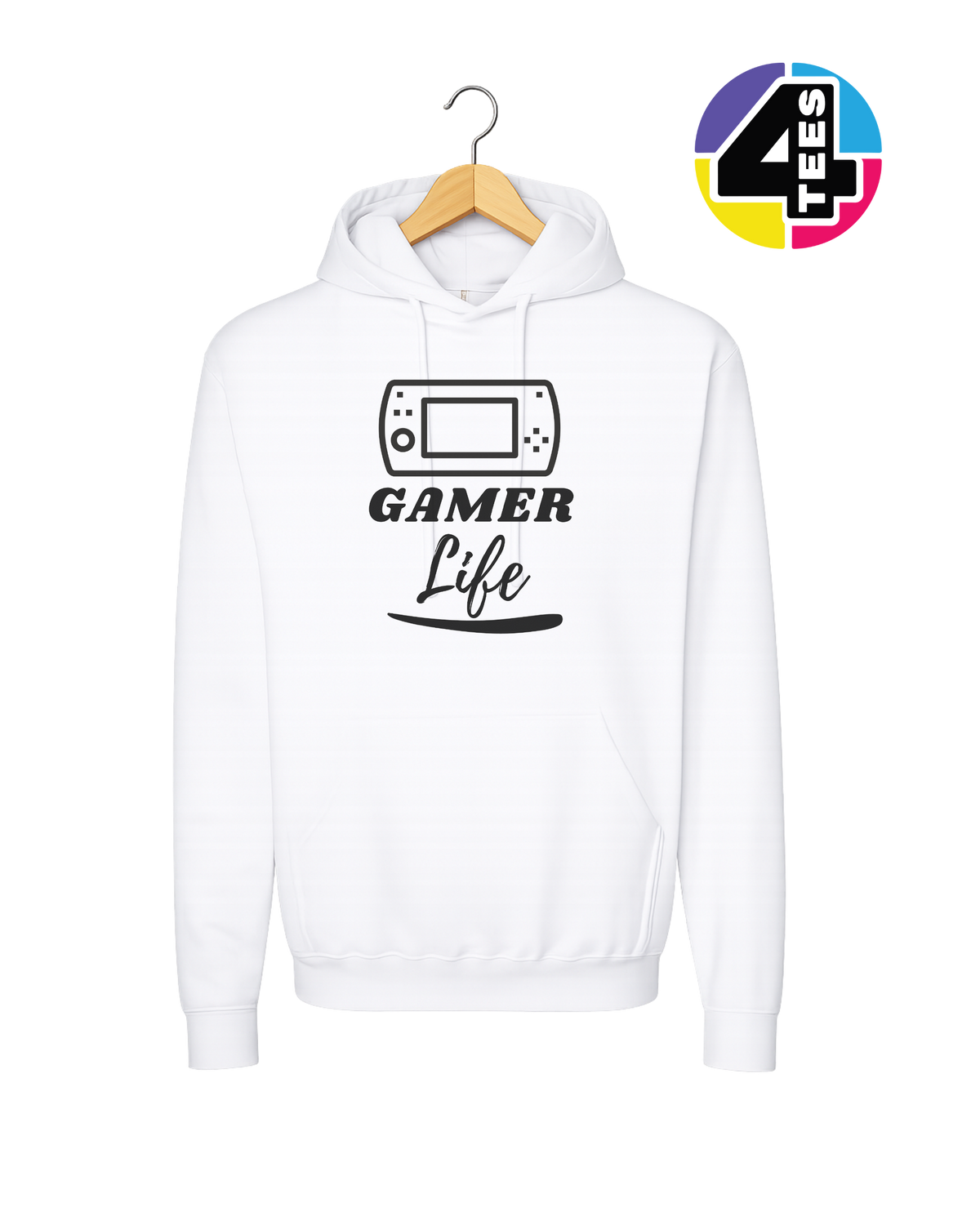 Pocket Pixel Player Hoodie