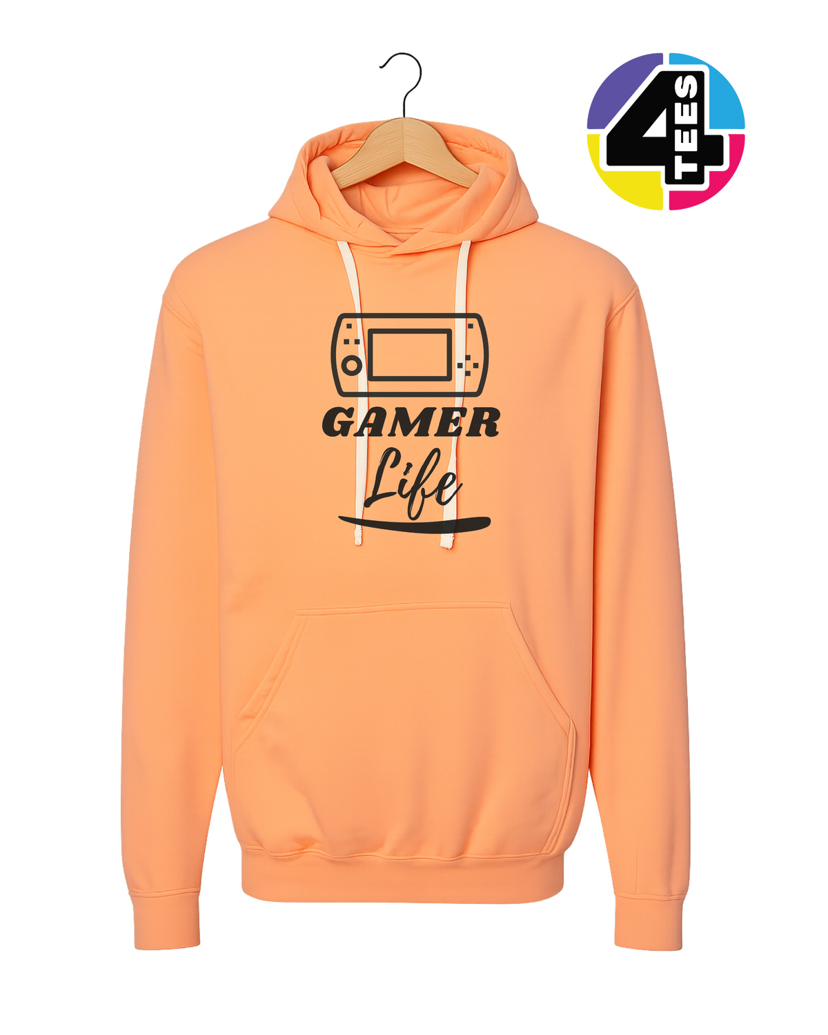 Pocket Pixel Player Hoodie