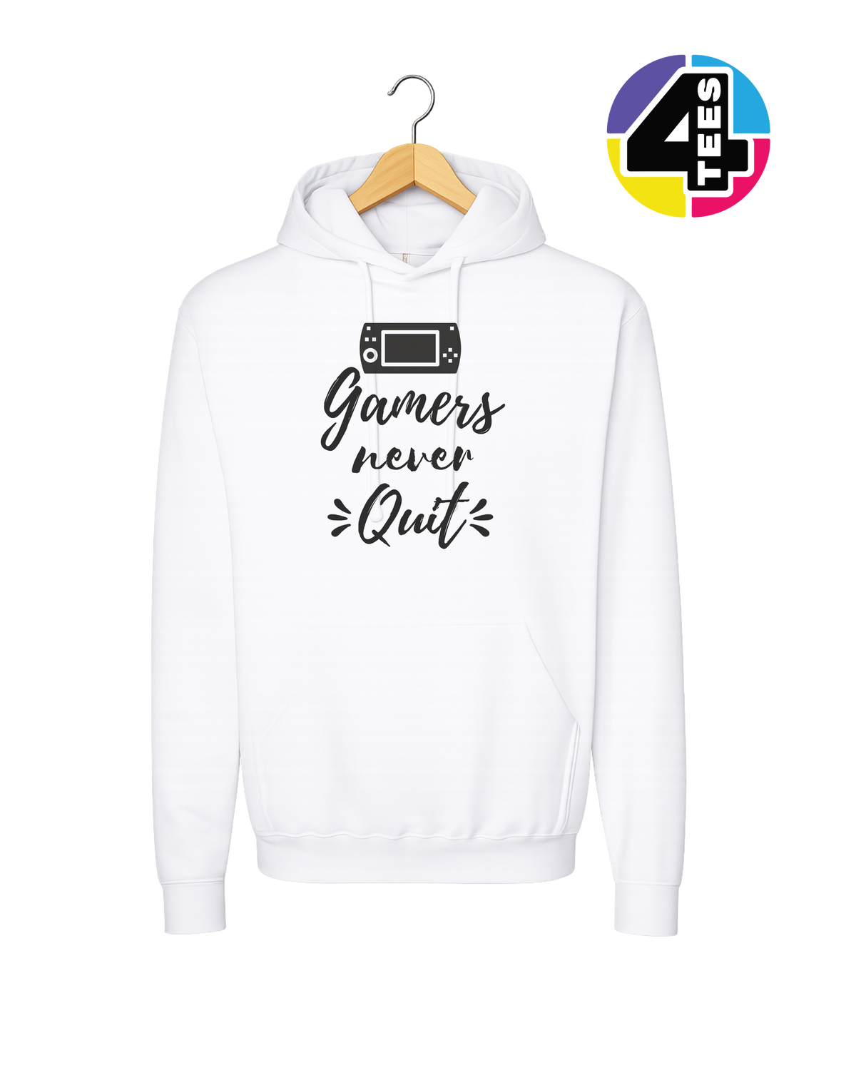 Gamers Never Quit Hoodie