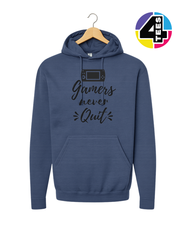 Gamers Never Quit Hoodie