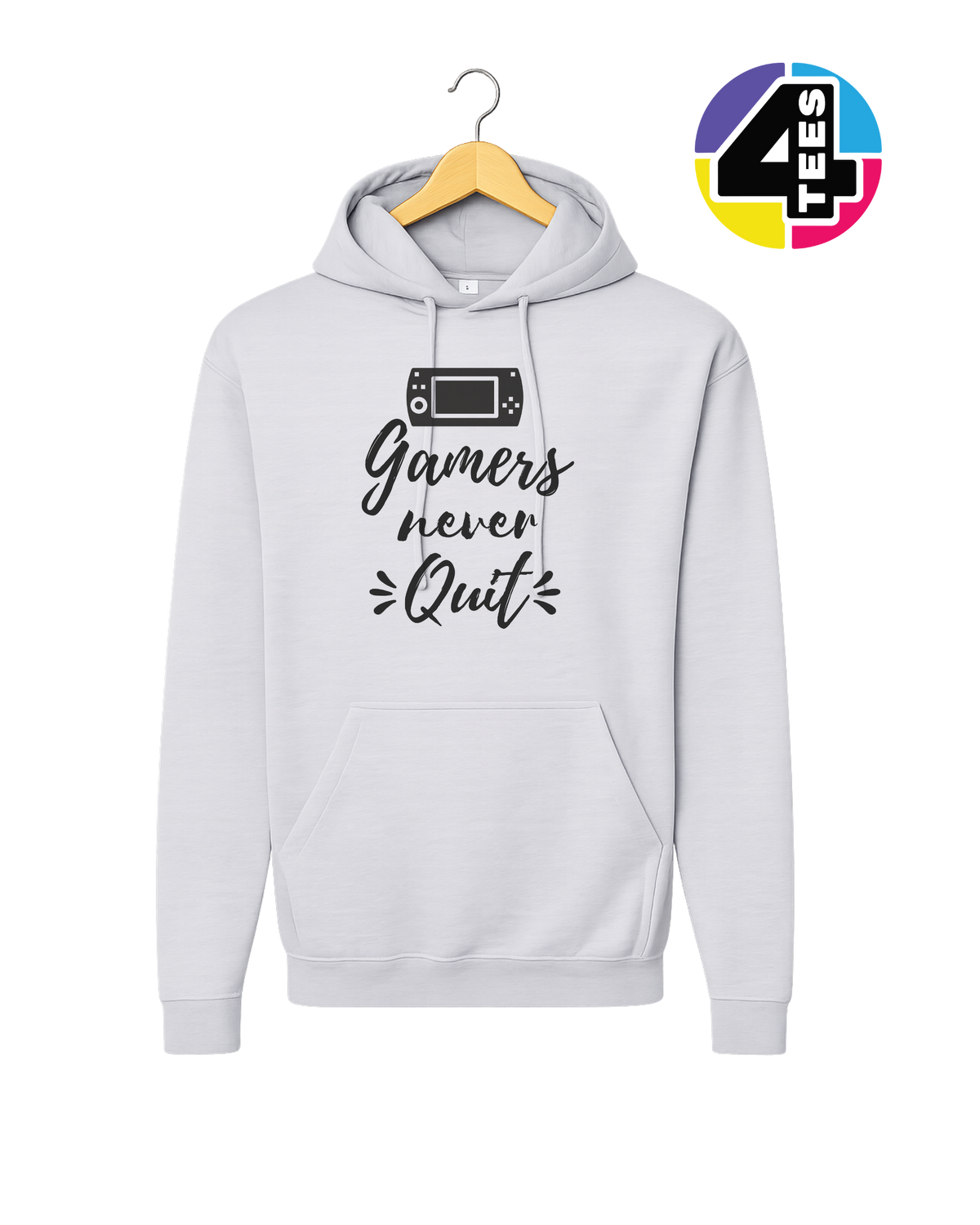 Gamers Never Quit Hoodie
