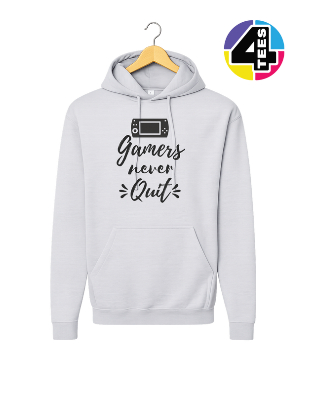Gamers Never Quit Hoodie