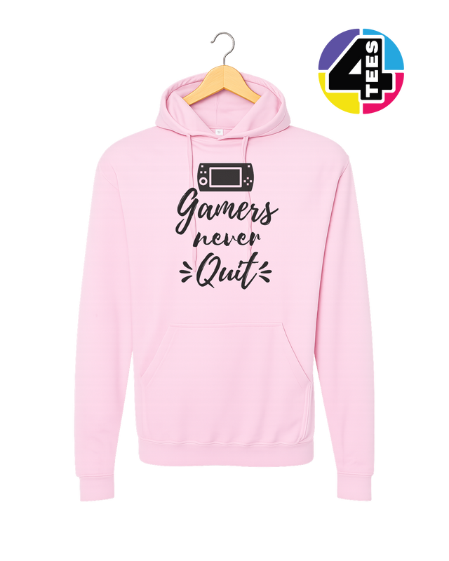 Gamers Never Quit Hoodie