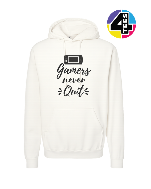 Gamers Never Quit Hoodie