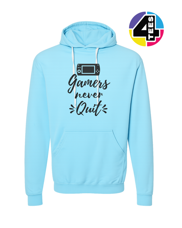 Gamers Never Quit Hoodie