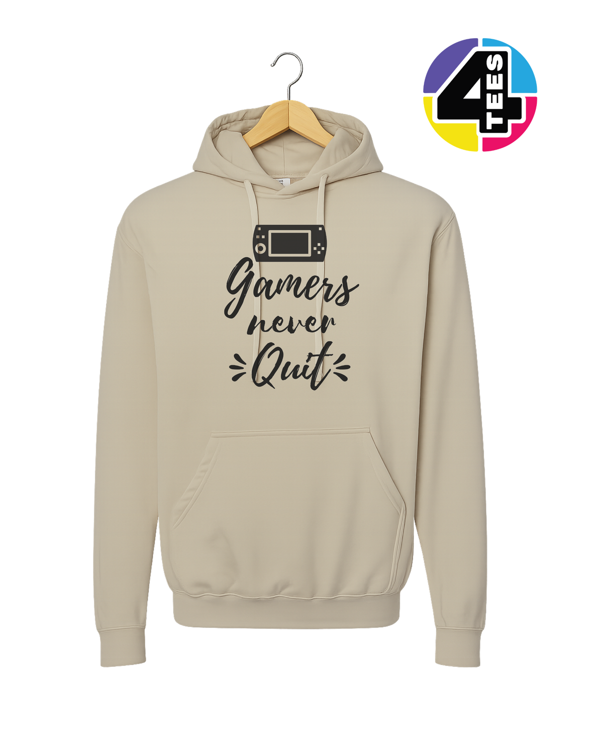 Gamers Never Quit Hoodie