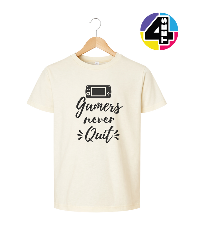 Gamers Never Quit Youth Tee
