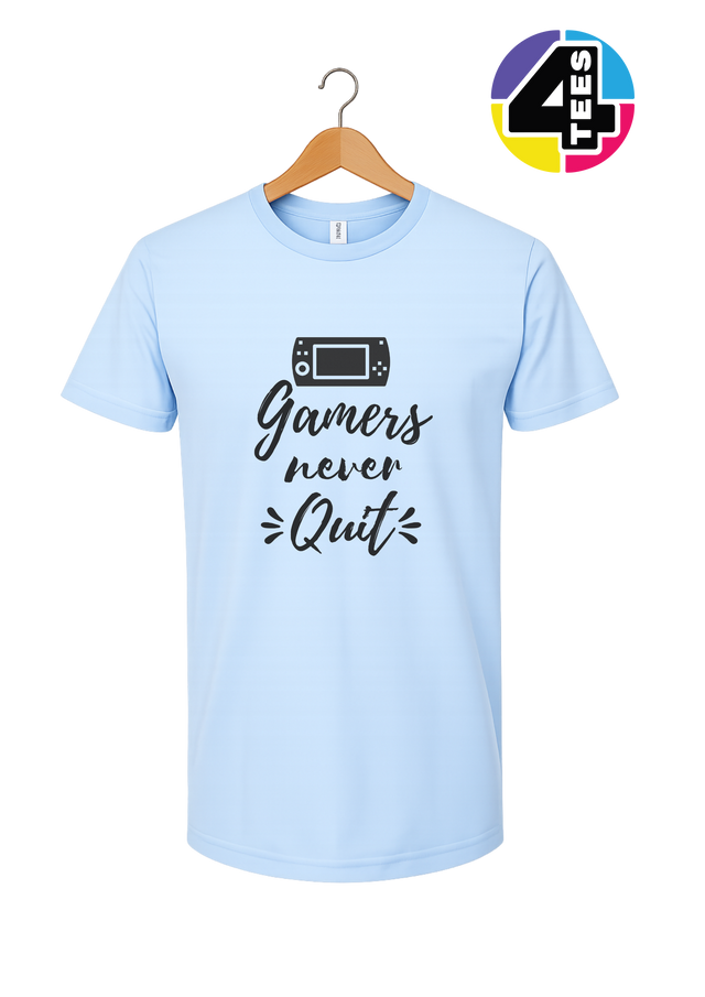 Gamers Never Quit Tee