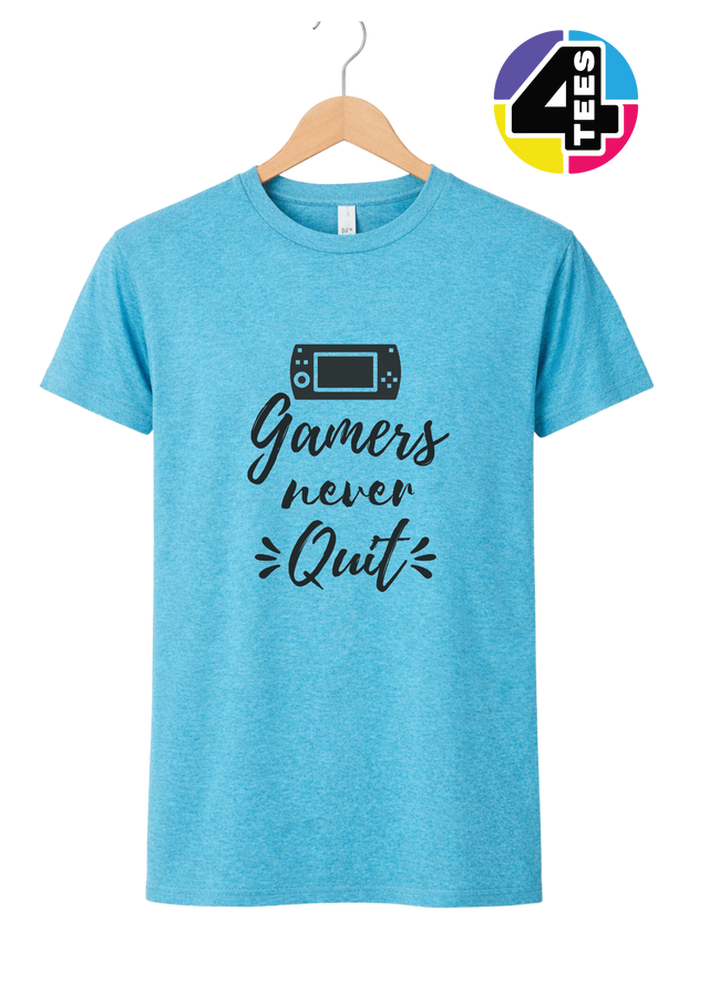 Gamers Never Quit Tee