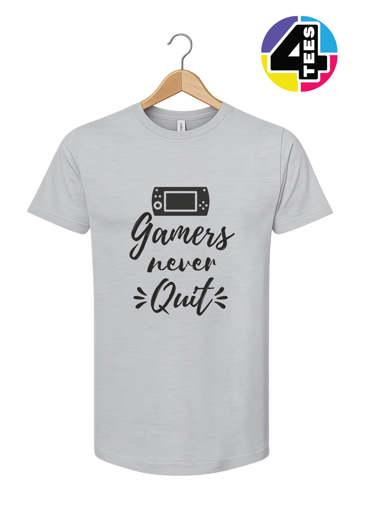 Gamers Never Quit Tee